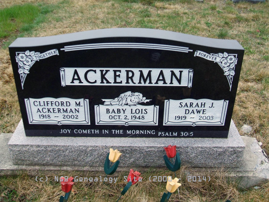 Clifford and Sarah Ackerman