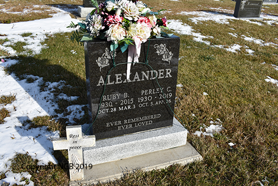 Ruby B. & Perley C. Alexander
