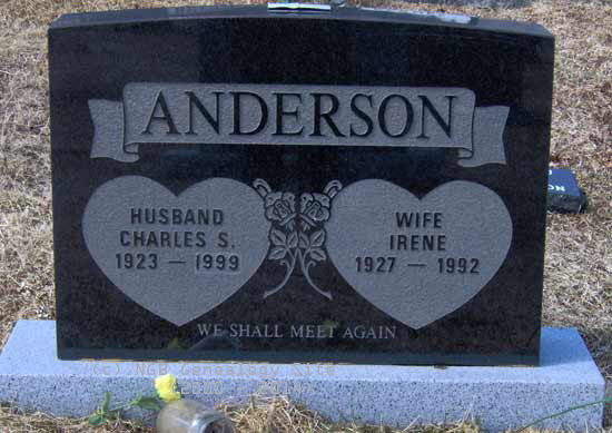 Charles and Irene Anderson