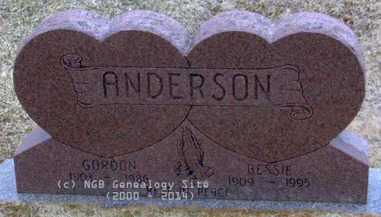 Gordon and Bessie Anderson