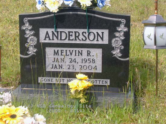 MELVIN R. ANDERSON