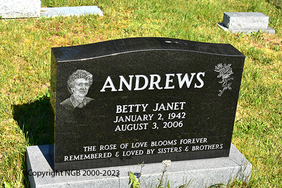 Betty Janet Andrews