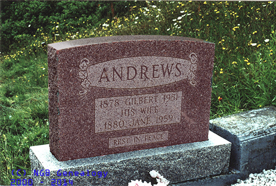 Gilbert & Jane Andrews