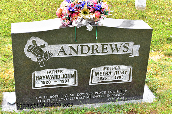 Hayward John & Melba Ruby Anderson
