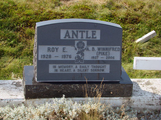Roy E. and A.B. Winnifred  Antle