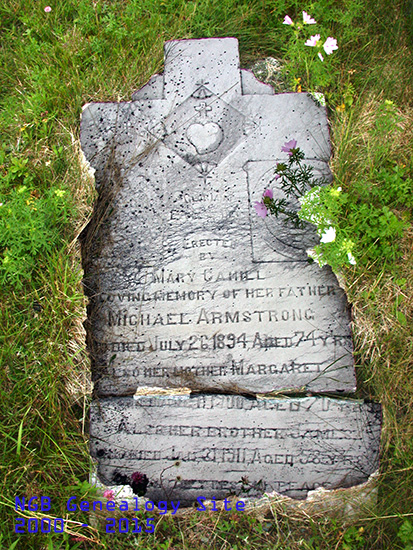 Michael, Margaret & James Armstrong