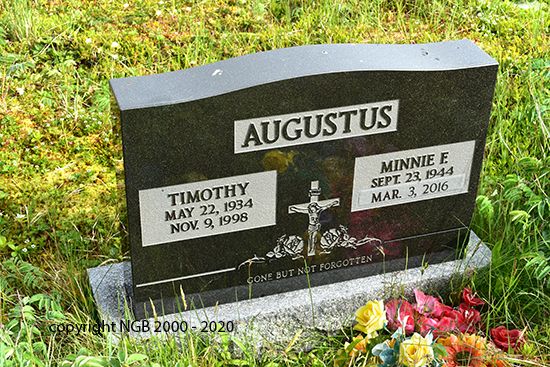 Timothy & Minnie F. Augustus