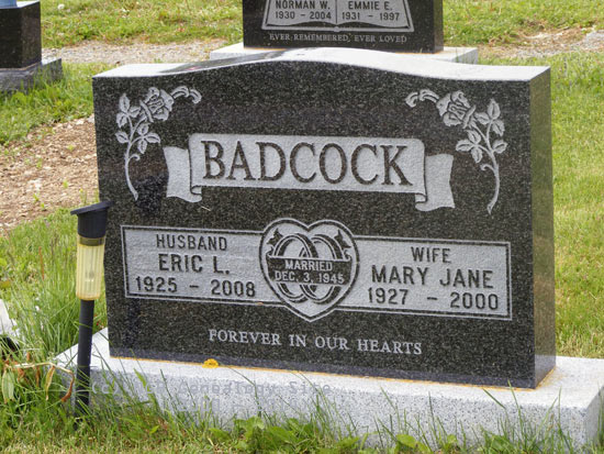 Eric and Mary Jane Badcock
