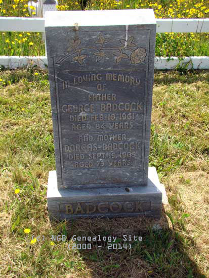 George and Dorcas Badcock