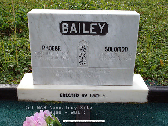 Phoebe & Solomon Bailey