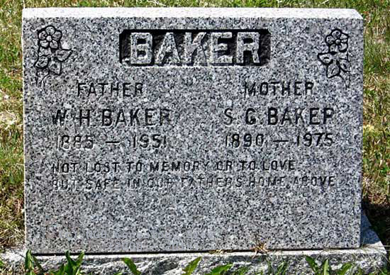 W. H. & S. G. Baker