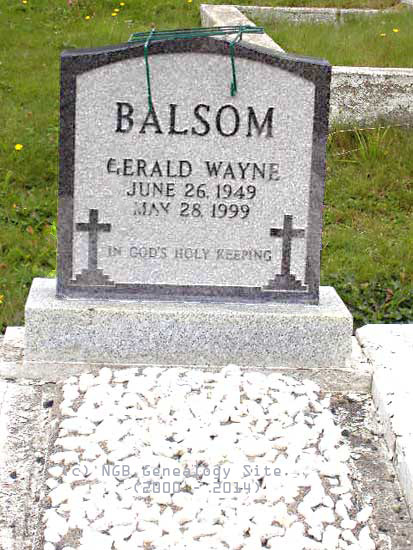 GERALD Balsom