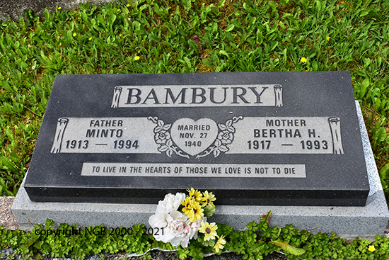 Minto & Bertha H. Bambury
