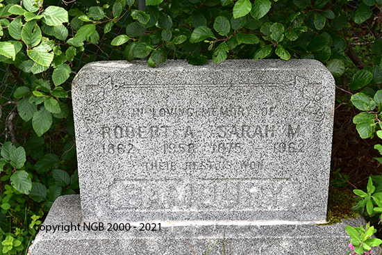 Robert A. & Sarah M. Bambury