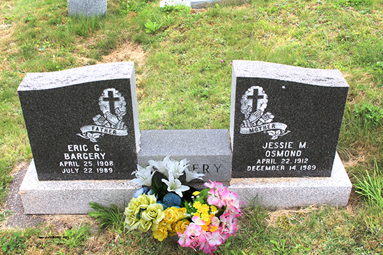 Eric G. & Jessie M. Osmond Bargery