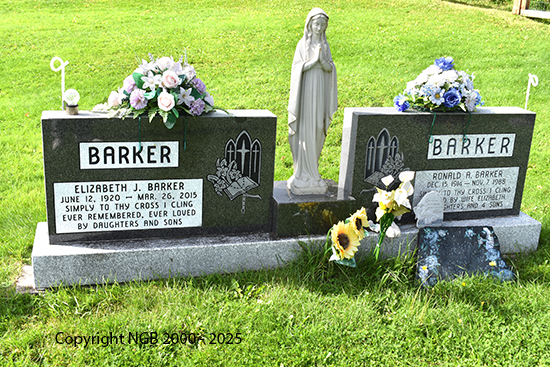 Ronald A. & Elizabeth J. Barker