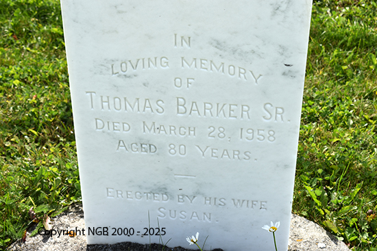 Thomas Barker Sr.