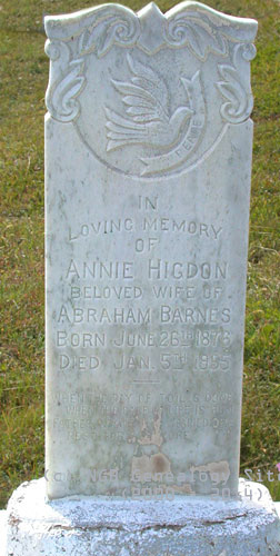 Annie Higdon Barnes 