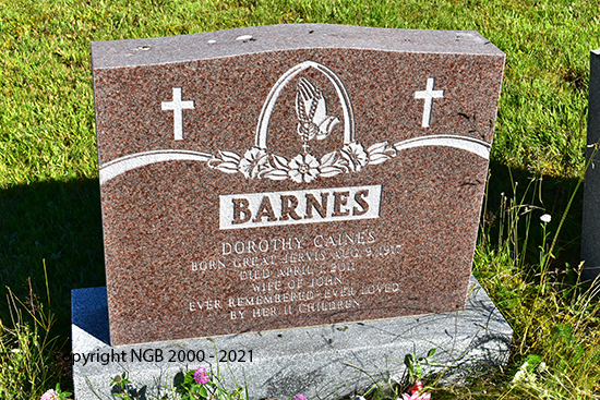 Dorothy Caines Barnes