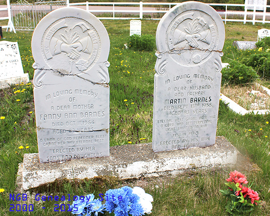 Fanny Ann & Martin Barnes