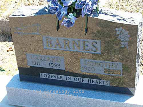 Garland & Dorothy Barnes