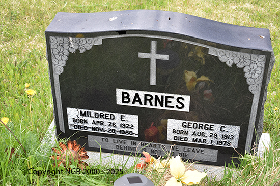 George & Mildred Barnes