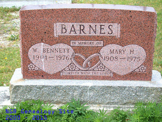 W. Bennett & Mary H. Barnes