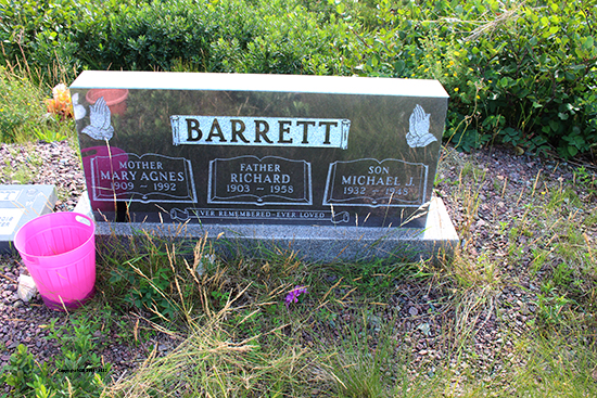 Richard, Mary Agnes & Michael J. Barrett