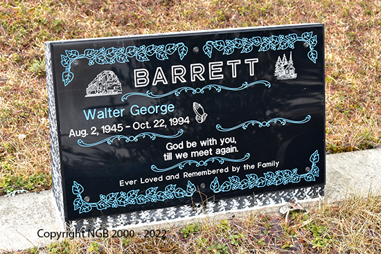Walter George Barrett