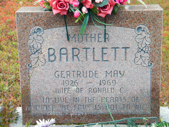 Gertrude May Bartlett