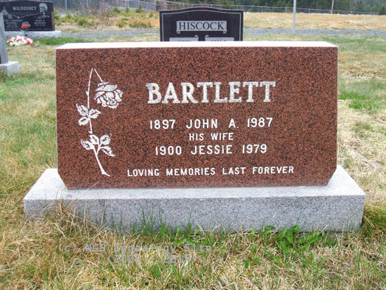John A. & Jessie Bartlett