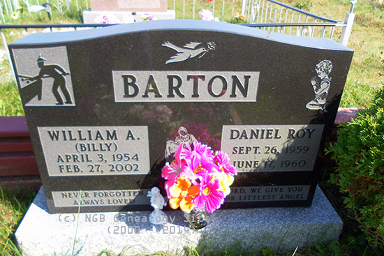 William A. (Billy) & Daniel Roy Barton