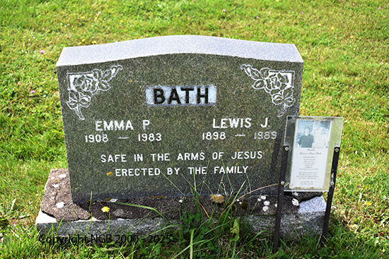 Lew3is J. & Emma P. Bath