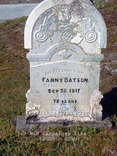 Fanny and amelia Batson