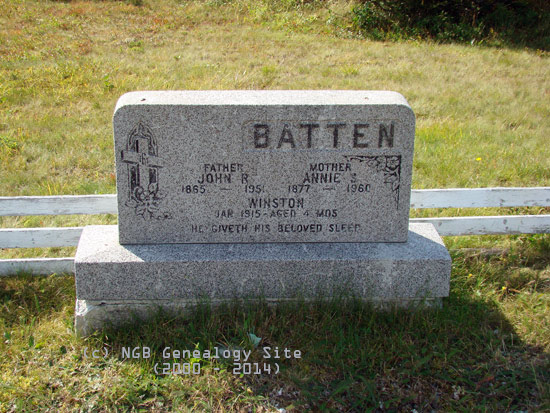 John, Annie and Winston Batten