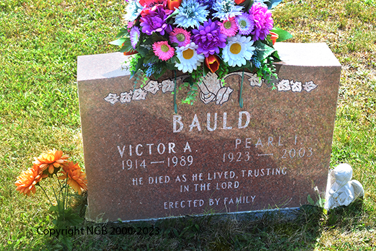 Victor A. & Pearl I. Bauld