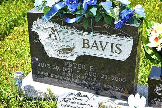 Peter F. & Rowena Mary Bavis