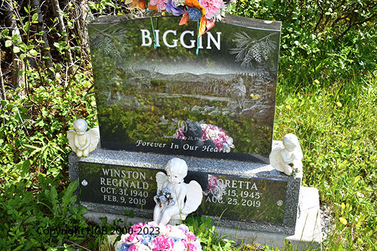 Winston Reginald & Loretta Biggin