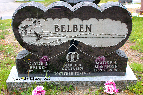 Clyde c. & Maude L McKenzie Belben