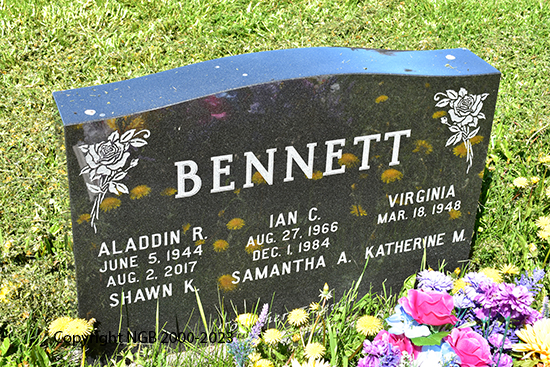 Alladdin R.& Ian C. Bennett