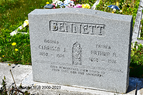 Arthur & Clrissa Bennett