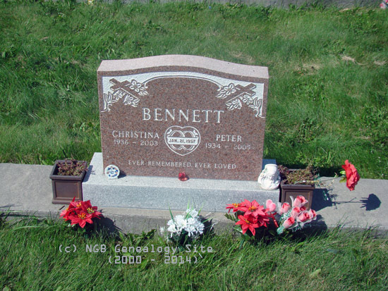 Christina and Peter Bennett