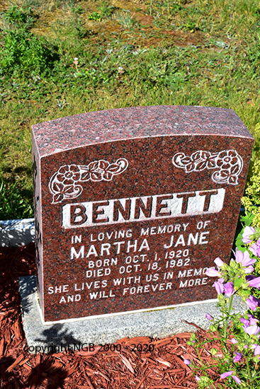 Martha Jane Bennett