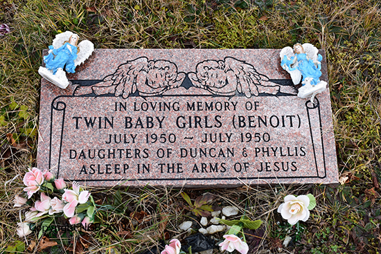 Twin Baby Girls (Benoit)