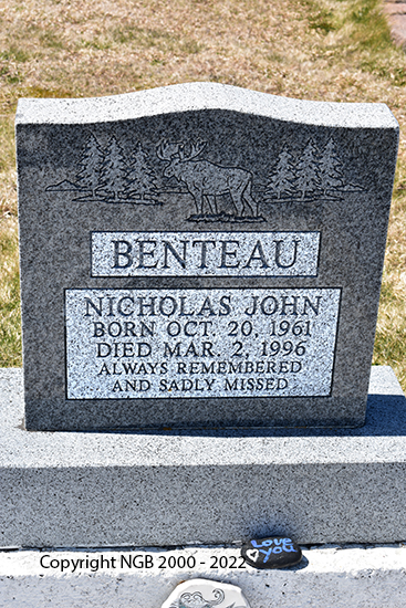Nicholas John Benteau