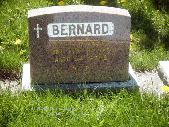 Sr. M. Xavier Bernard