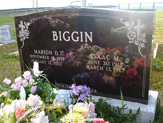 Marion D. & Isaac M. Biggin