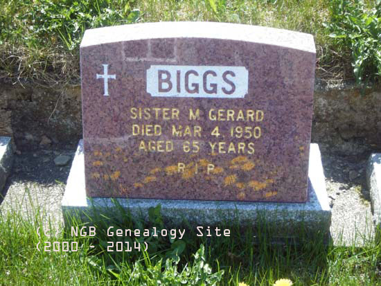 Sr. M. Gerard Biggs