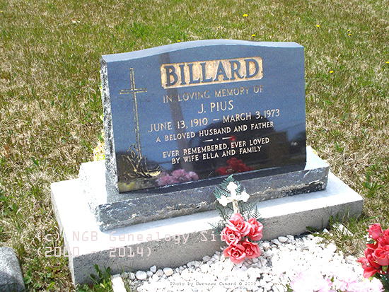 J Pius Billard