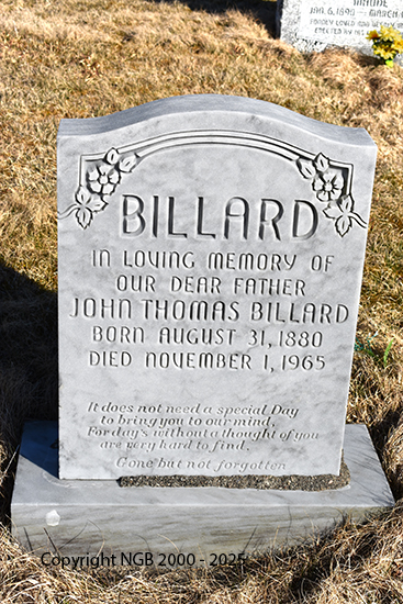 John Thomas Billard
